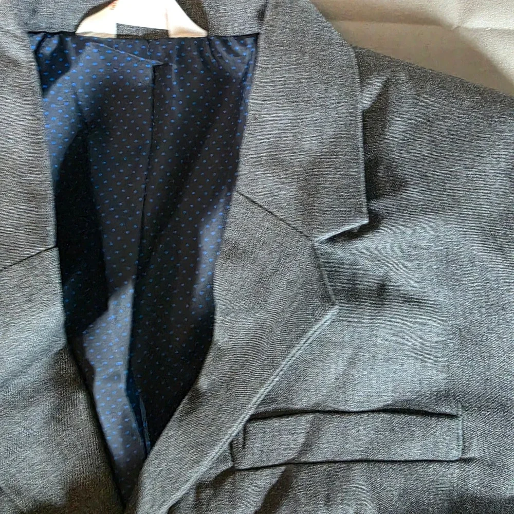 Cat & Jack Boys Gray Suit Jacket Blazer Size 8 NWT Formal Wedding School Dressy